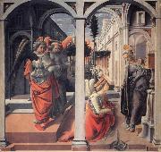 The Annunciation Fra Filippo Lippi